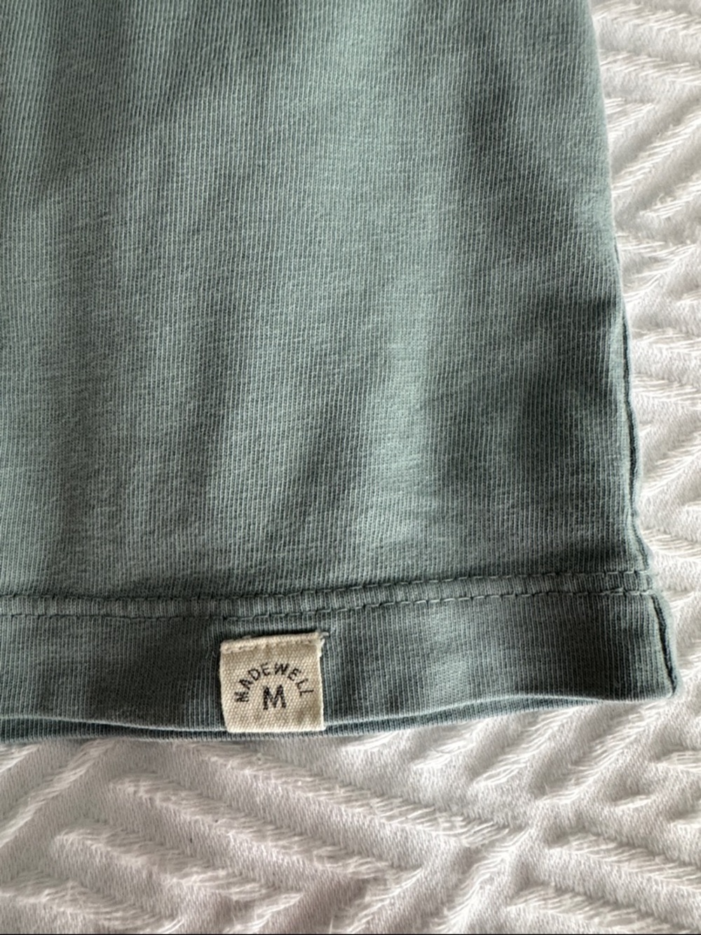 Madewell Men’s Garment-Dyed Allday Crewneck Tee XXL NWOT - Picture 3 of 7